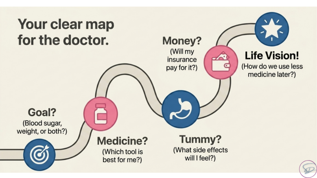 A graphical representation of a path that summarizes the journey.